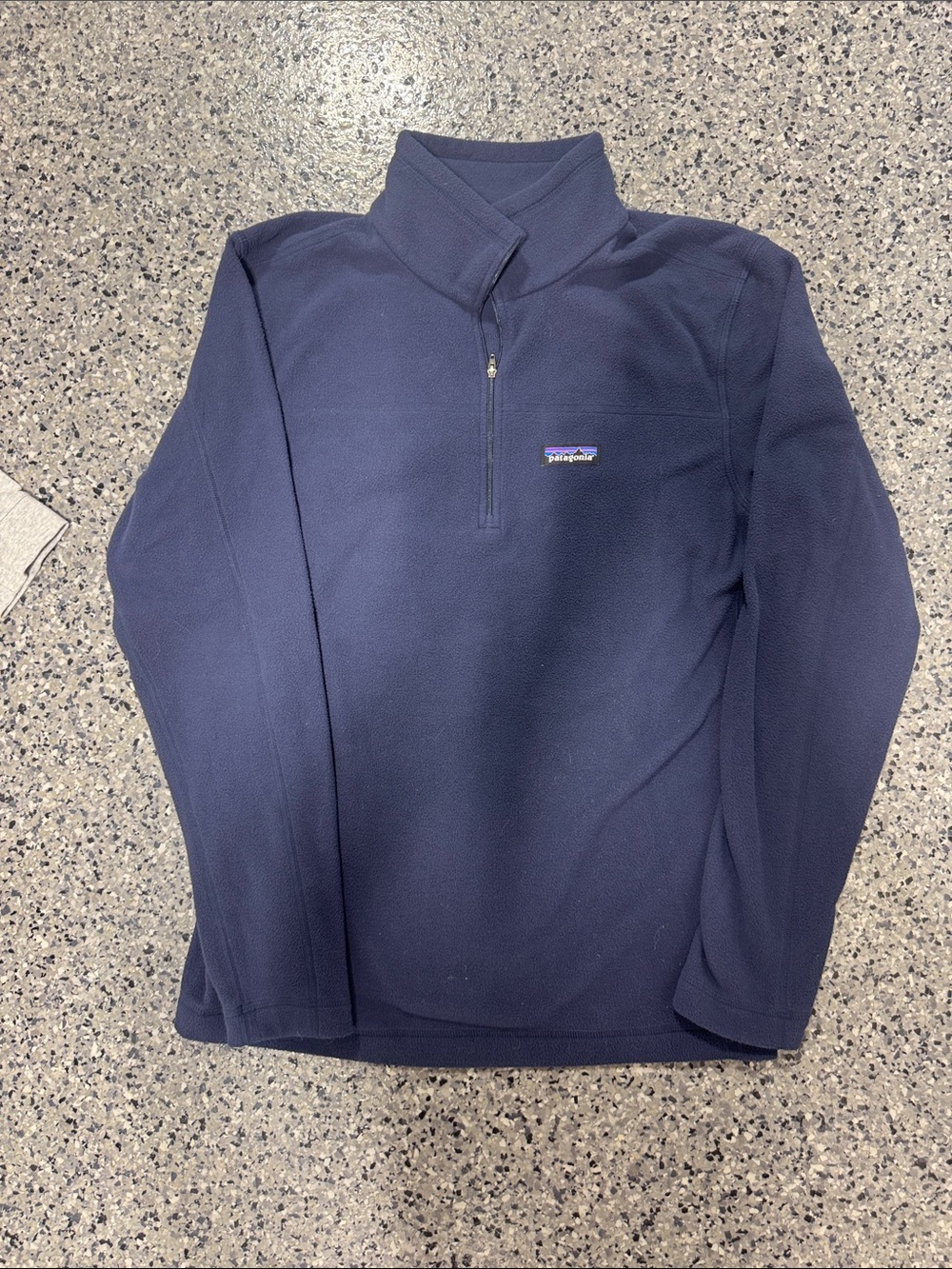 Patagonia Navy Half-Zip Fleece Pullover